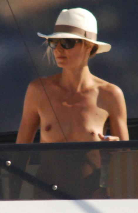 Heidi Klum naked on a yacht - Celeb Jihad Celebrity Porn